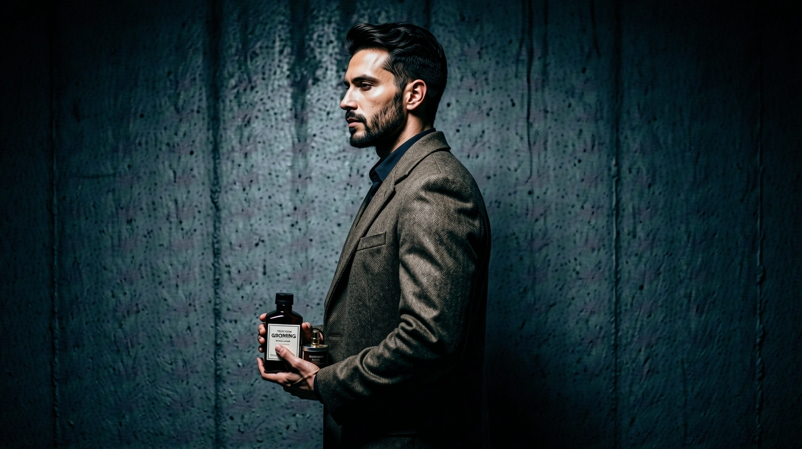 Urban lifestyle editorial silhouette